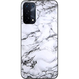 Силіконовий чохол Case для Oppo A74 5G з картинкою Мармур