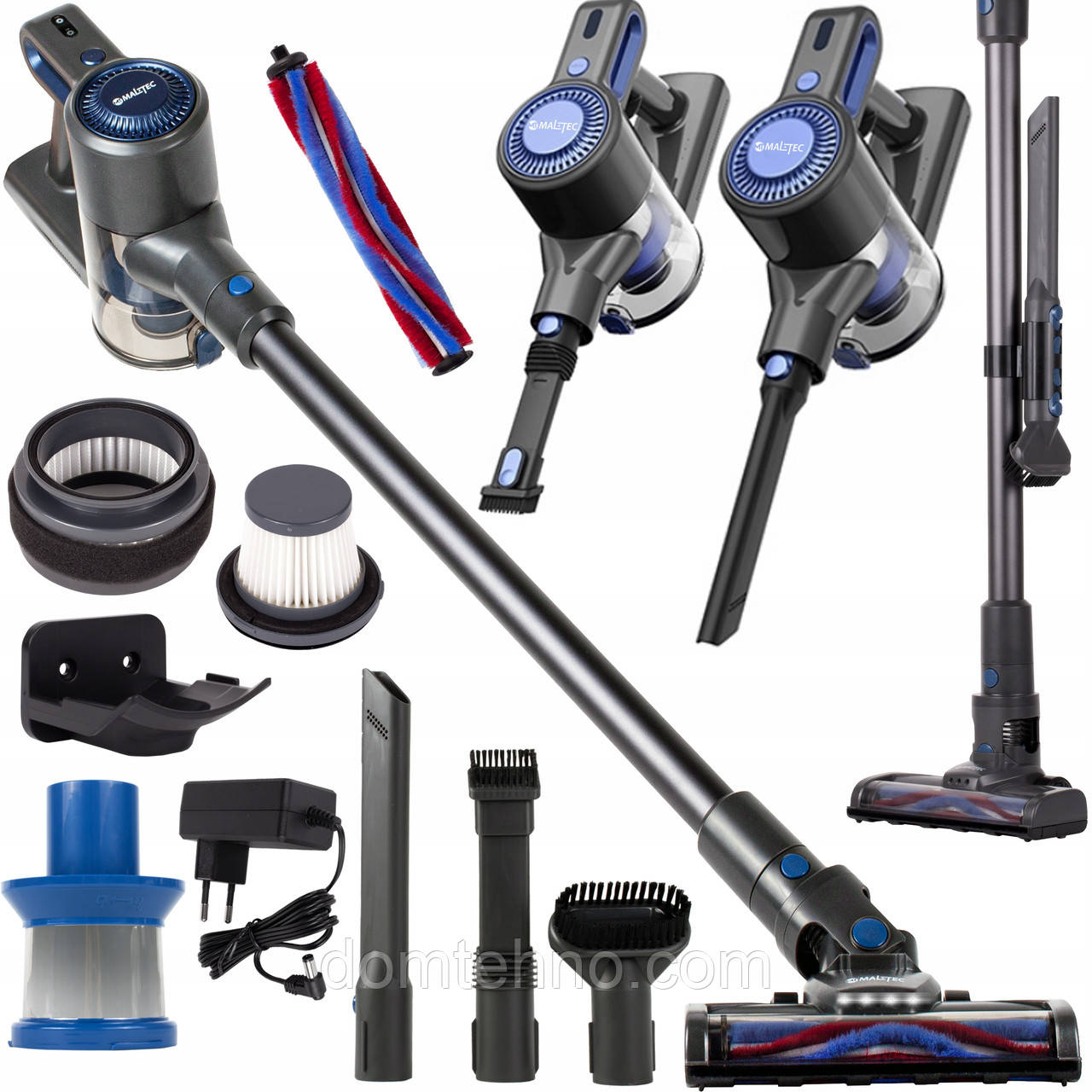 Акумуляторний ручний пилосос MalTec TURBOCYCLONE 3000 SUPER POWER