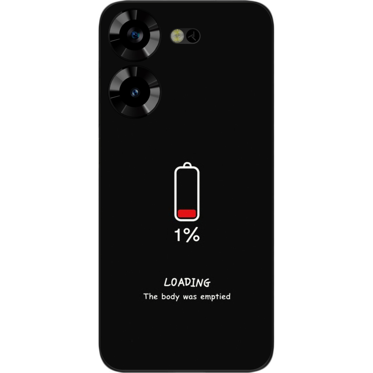 Оригінальний чохол Case для Tecno Pova 5 4G з картинкою Зарядка
