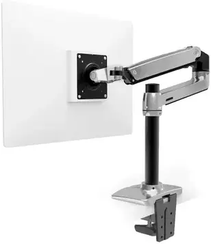 Кріплення настільне для монітора Ergotron LX Desk Mount Arm Tall Pole polished aluminum (45-295-026)