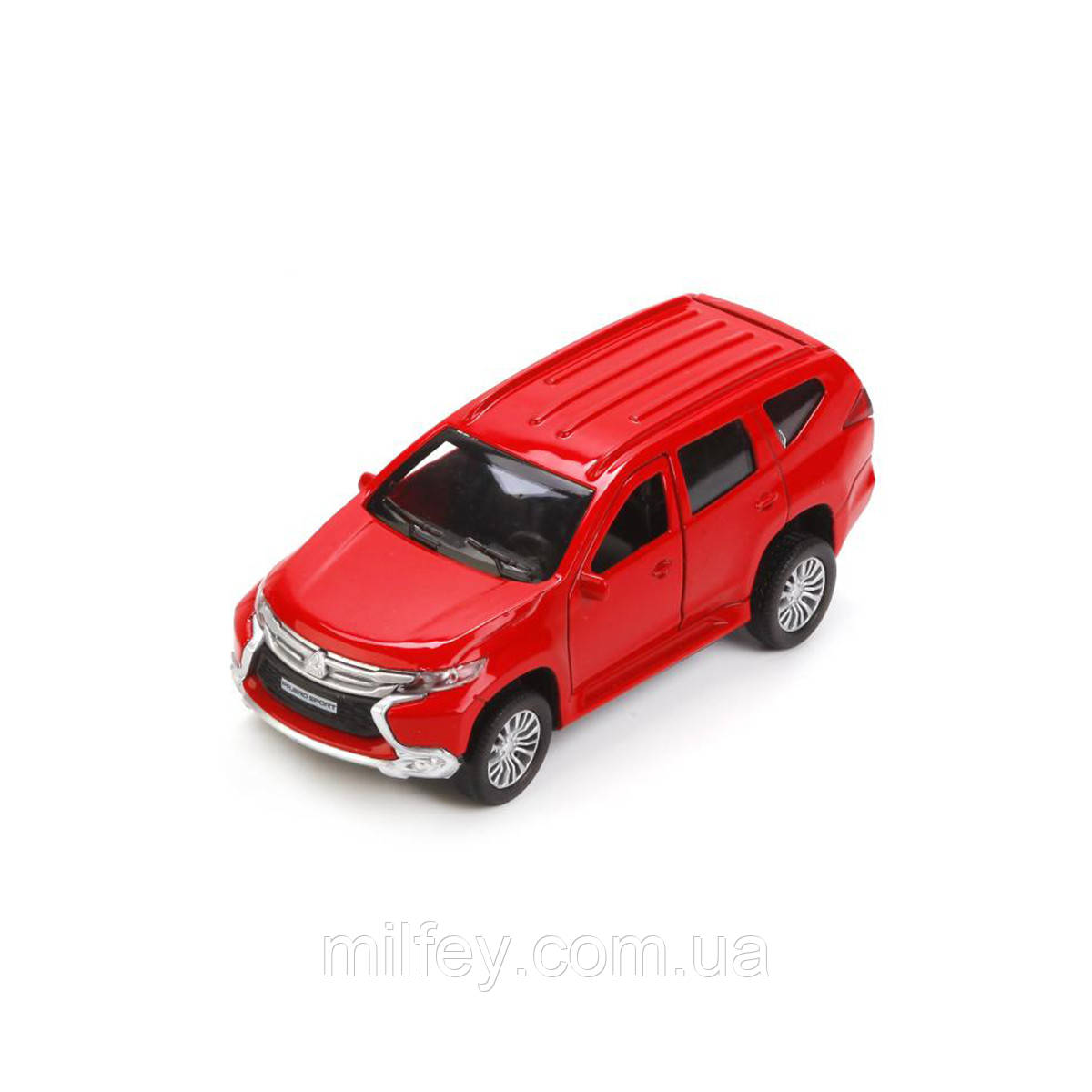Автомодель — MITSUBISHI PAJERO SPORT (1:32, червоний), фото 1