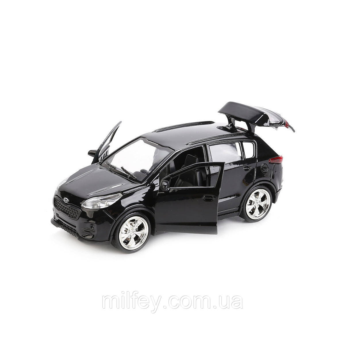Автомодель — KIA SPORTAGE (1:32, чорний), фото 1