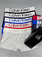 Трусы мужские боксеры Calvin Klein 5 шт набор в подарочной упаковке Боксеры трусы шорты кельвин кляйн XXXL