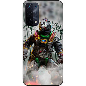 Силіконовий чохол Case для Oppo A74 5G з картинкою Call of Duty Firebreak Panda Панда