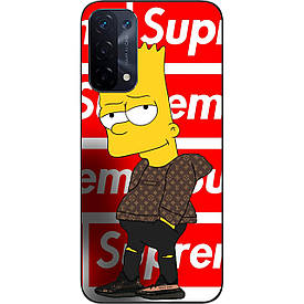 Силіконовий чохол Case для Oppo A74 5G з картинкою Сімпсон
