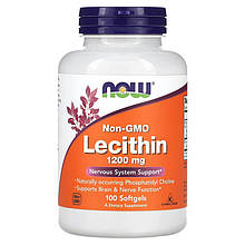 Лецитин NOW Foods "Lecithin" 1200 мг (100 капсул)