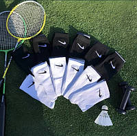 Спортивные носки найк / носки для тренировок / белые носки найк Спортивные длинные белые носки nike
