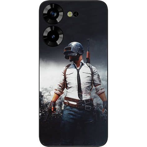 Силіконовий чохол Case для Tecno Pova 5 4G з картинкою ПАБГ, фото 1