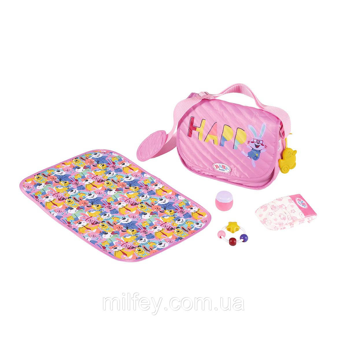 Сумка для ляльки BABY BORN - ЗАБОРОТА ПРО МАЛІШЕ (з аксесуарами), фото 1