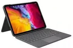 Чохол-клавіатура для планшета Logitech Folio Touch Case Backlit Keyboard with Trackpad for iPad Pro 11" 2020/2018 Oxford Grey