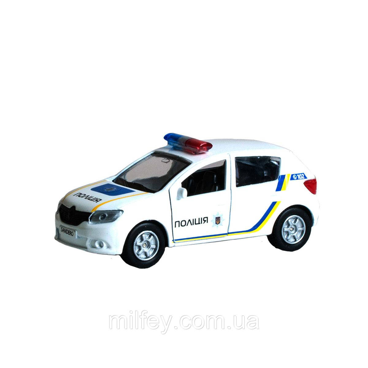 Автомодель - RENAULT SANDERO ПОЛИЦИЯ, фото 1
