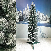 Ялинка Альпійська 180 см засніжена вузька
