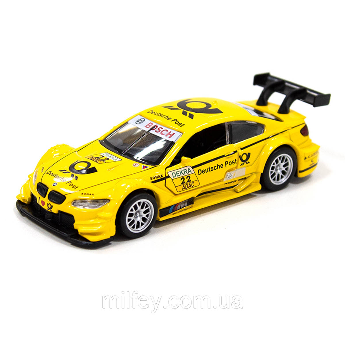Автомодель — BMW M3 DTM (жовтий), фото 1