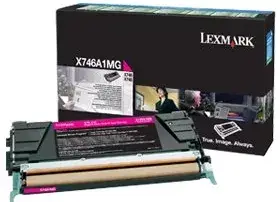 Лазерний картридж Lexmark Toner X746A1Mg Magenta (X746A1MG)