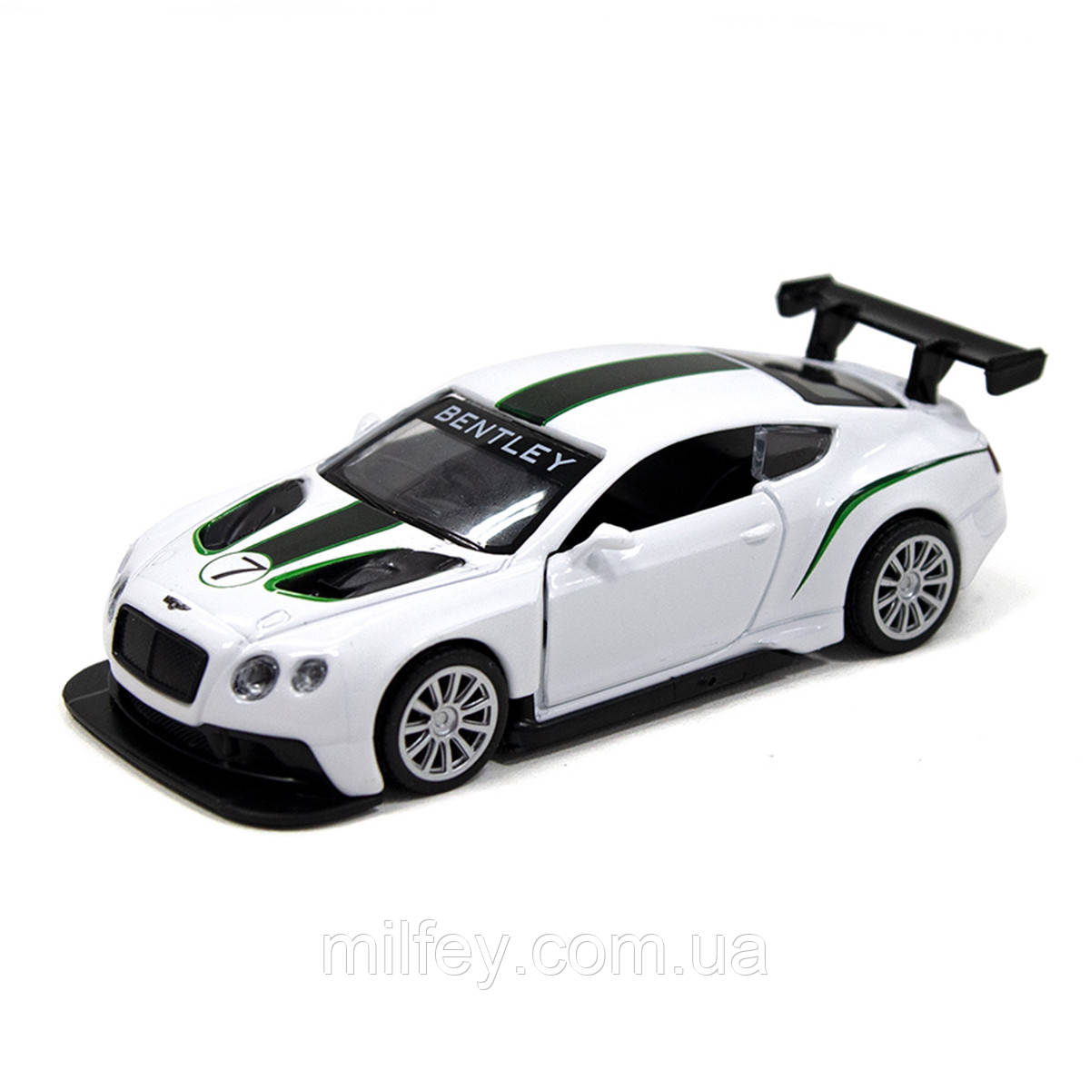 Автомодель — BENTLEY CONTINENTAL GT3 (білий), фото 1