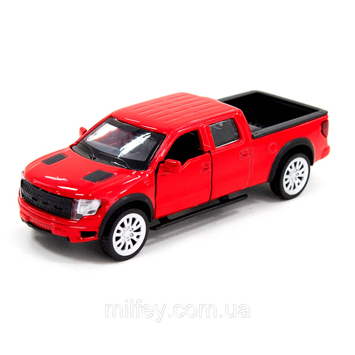 Автомодель — FORD F-150 SVT Raptor (червоний), фото 1