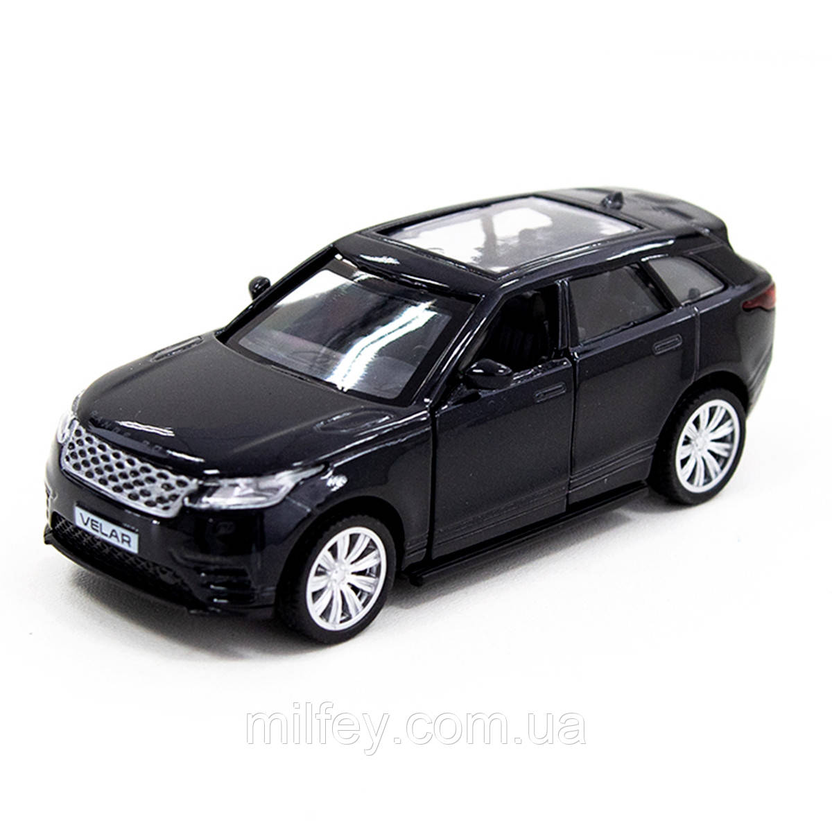 Автомодель — LAND ROVER RANGE ROVER VELAR (чорний), фото 1
