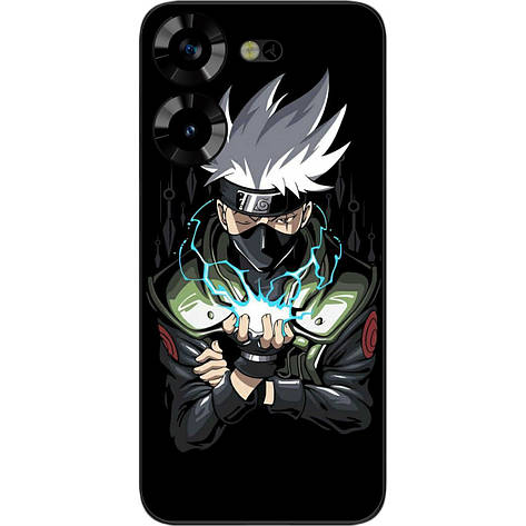 Силіконовий чохол Case для Tecno Pova 5 4G з картинкою Какасі Хатаке, фото 1