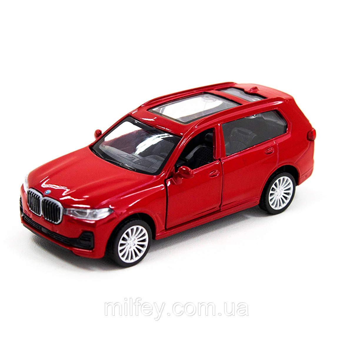 Автомодель — BMW X7 (червоний), фото 1