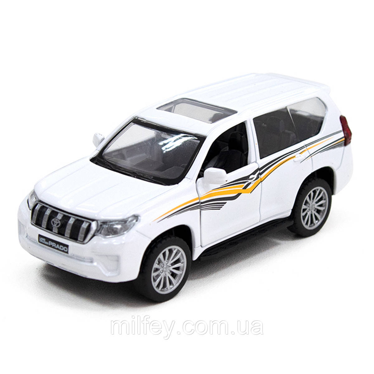 Автомодель — TOYOTA LAND CRUISER (білий), фото 1