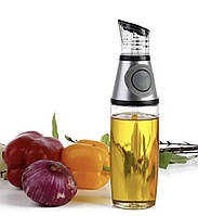 Бутылка для масла и уксуса с дозатором стеклянная NBZ Press & Measure 500 мл Диспенсер