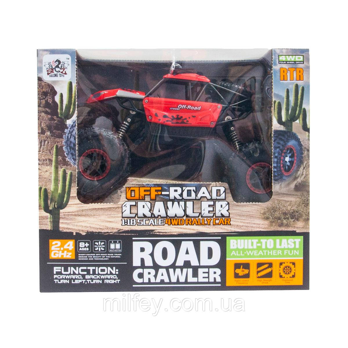 Автомобіль OFF-ROAD CRAWLER на р/к — SUPER SPORT (червоний, 1:18), фото 1