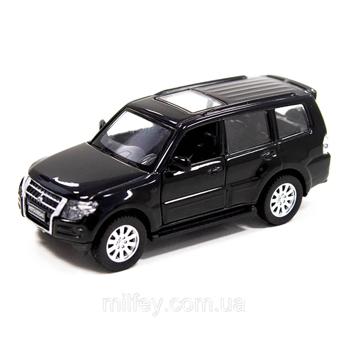 Автомодель - MITSUBISHI PAJERO 4WD TURBO (черный), фото 1