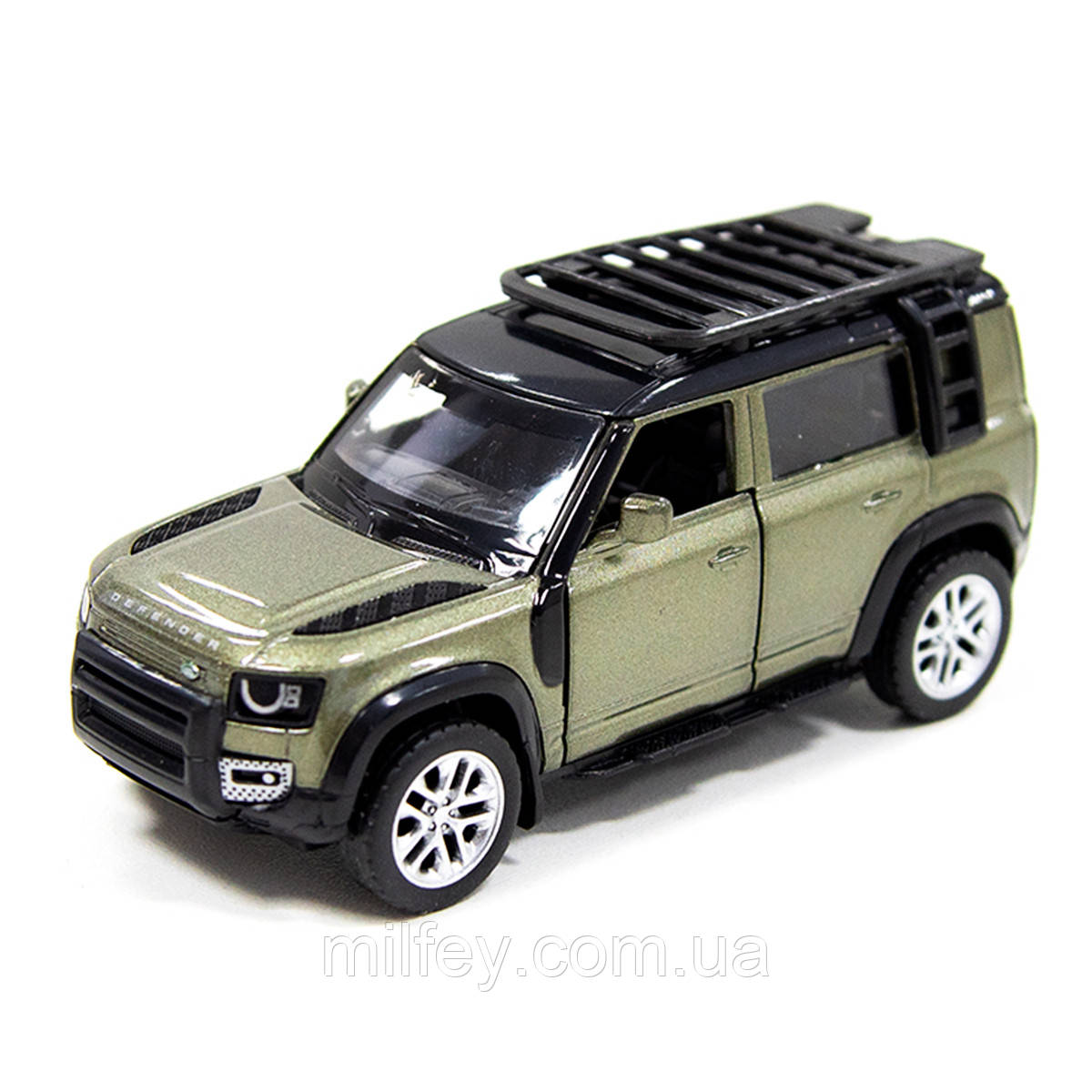 Автомодель — LAND ROVER DEFENDER 110 (зелений), фото 1