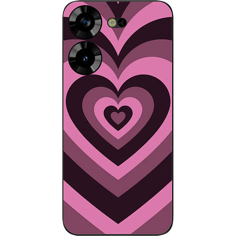 Силіконовий чохол Case для Tecno Pova 5 4G з картинкою Сердечка, фото 1