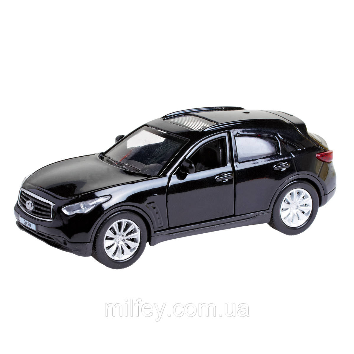 Автомодель — INFINITI QX70 (чорний, 1:32), фото 1