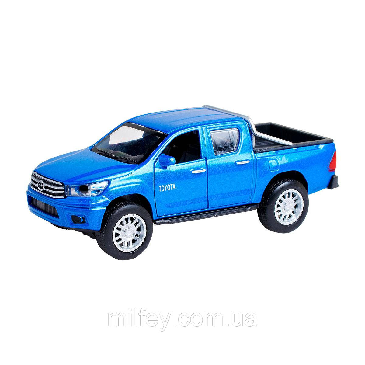Автомодель - TOYOTA HILUX (синий, 1:32), фото 1