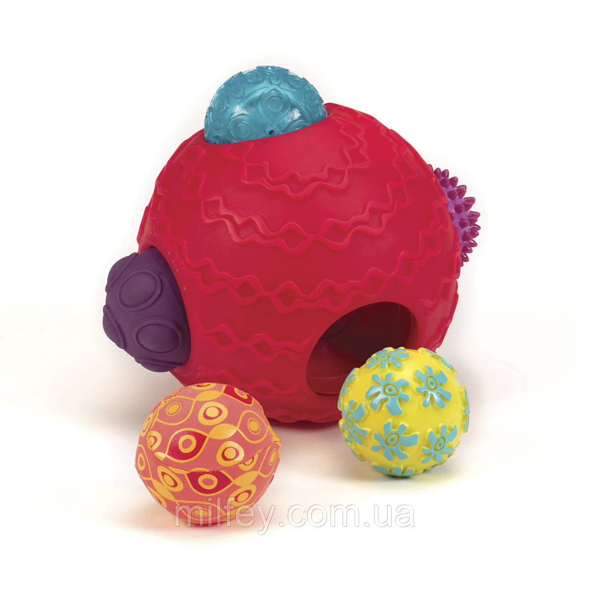 Розвивальна іграшка - СУПЕРШАРИК (червоний), фото 1