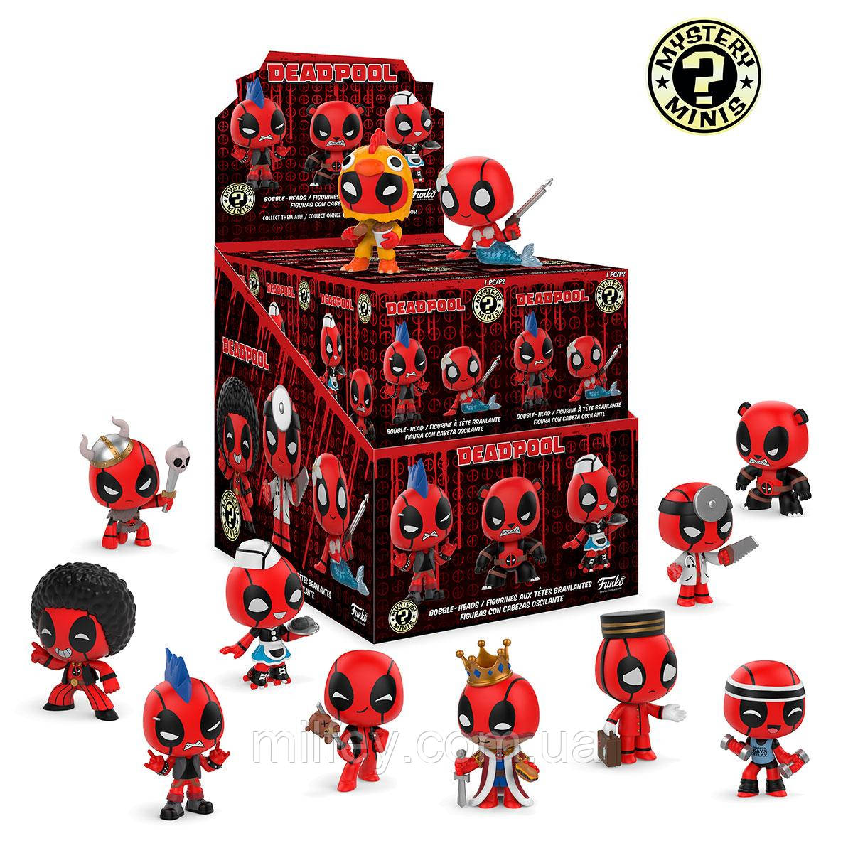 Ігрова фігурка FUNKO MYSTERY MINIS — Deadpool S1