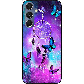 Чохол силіконовий Case для Samsung Galaxy M34 5G з картинкою Метелики й оберег