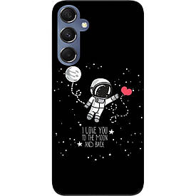 Чохол силіконовий Case для Samsung Galaxy M34 5G з картинкою Любов до місяця