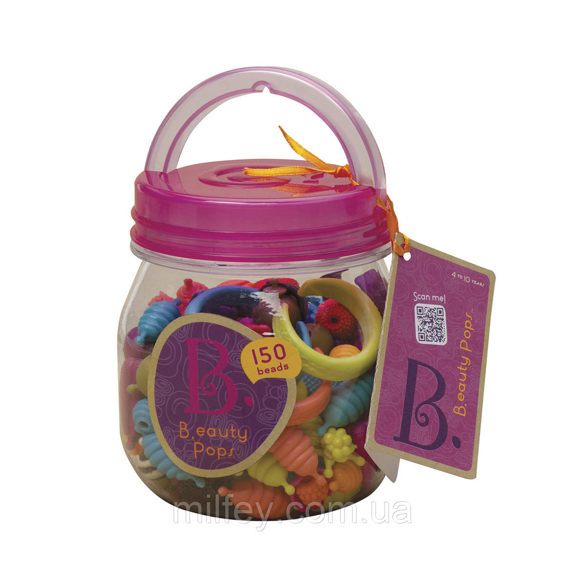 Набір Для Виготовлення Прикрас Battat - Поп-Арт (150 Деталей), фото 1