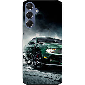 Бампер силіконовий Case для Samsung Galaxy M34 5G з малюнком Мустанг