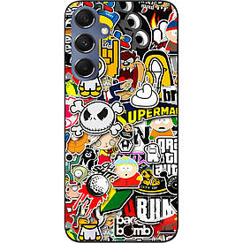 Бампер силіконовий Case для Samsung Galaxy M34 5G з малюнком Креатив