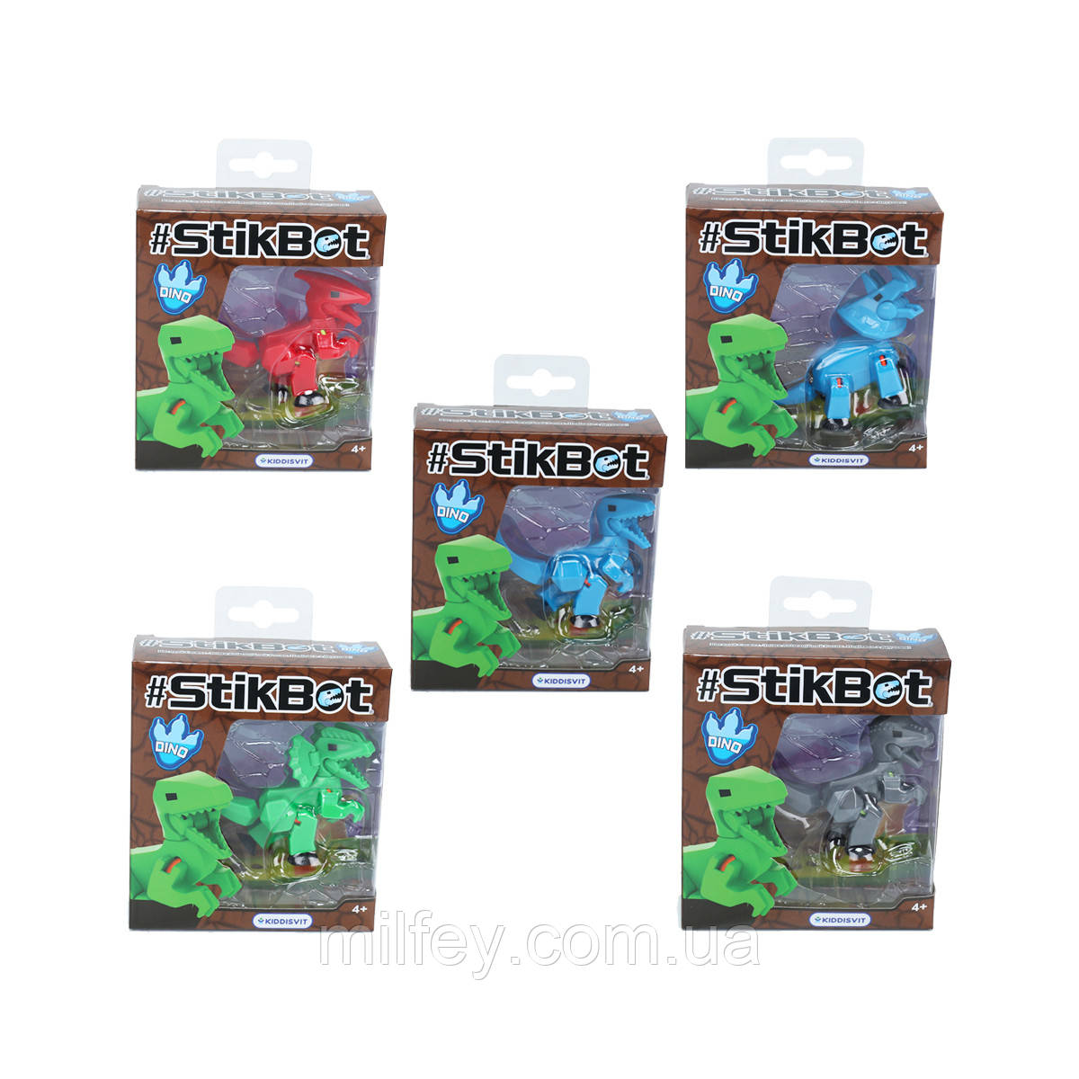 Фігурка для анімаційної творчості STIKBOT DINO (в асорт.), фото 1