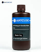 Черная Фотополимерная смола Anycubic 1кг