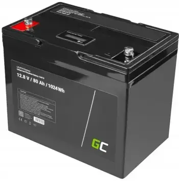 Акумулятор Green Cell LiFePO4 12V 12.8V 80Ah