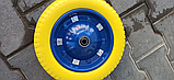 Колесо для тачки 3.00-8 пінополіуретанове, фото 5
