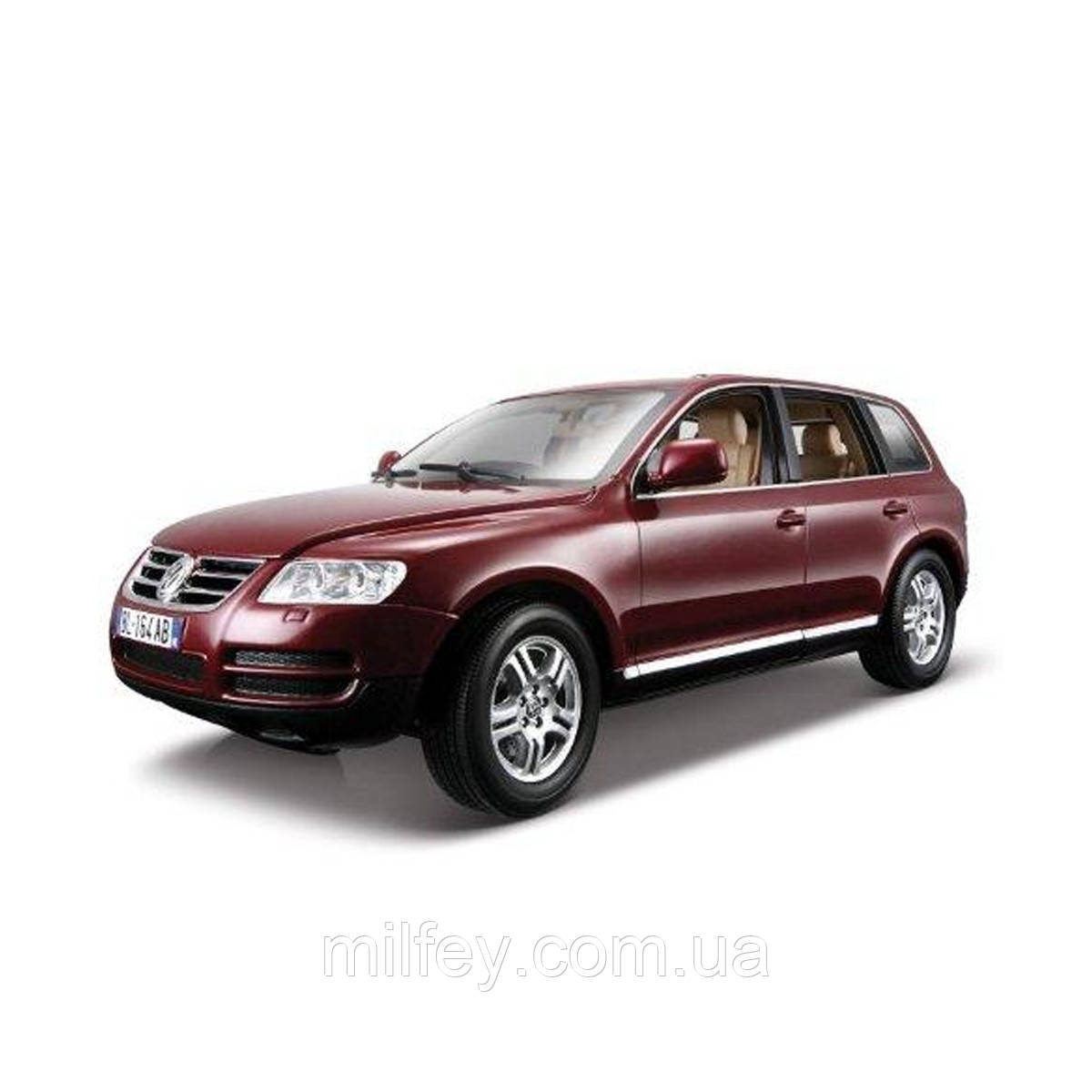 Автомодель — VOLKSWAGEN TOUAREG (асорти червоний металік, синій металік 1:24), фото 1