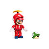 Ігрова фігурка з артикуляцією SUPER MARIO — ПРОПЕЛЕР МАРІО (10 cm, з аксесуаром), фото 8