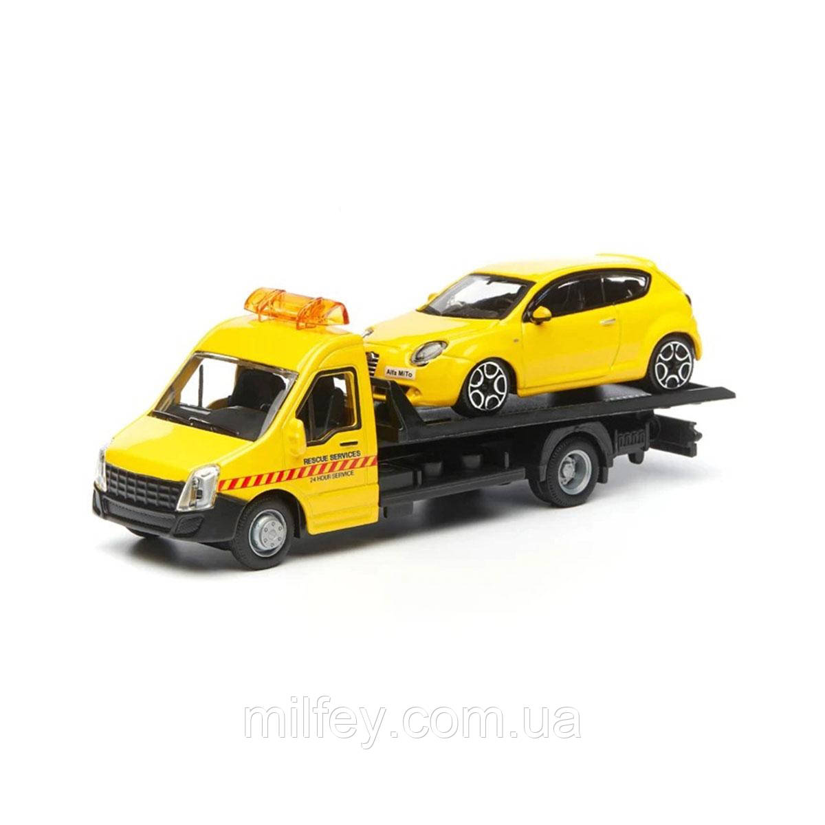 Ігровий набір — АВТОПЕРЕ КОЛІР З автомоделлю ALFA ROMEO MITO, фото 1