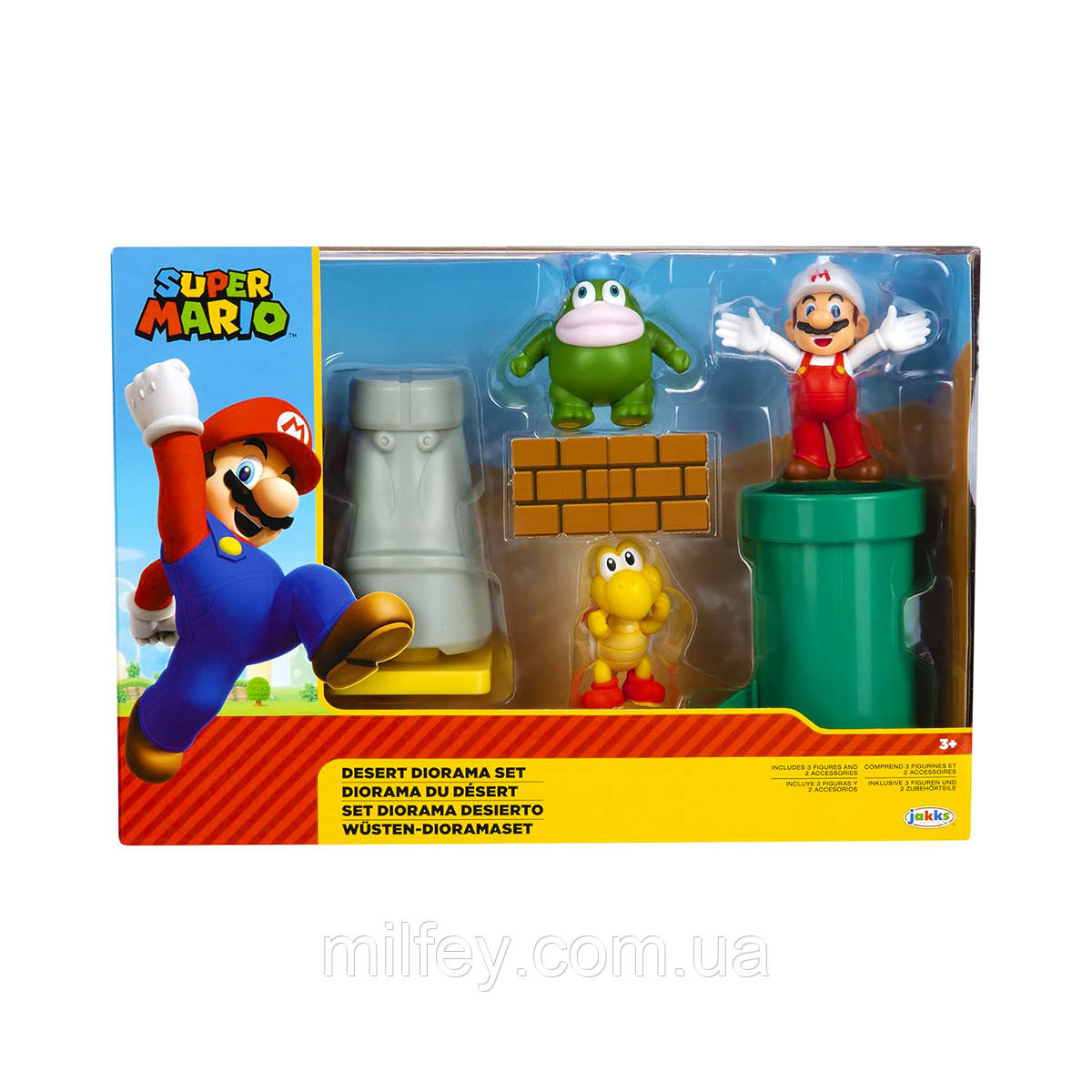 Ігровий набір з фігурками SUPER MARIO — БЕЗСКЕЧНА ПУСТИНЯ (з аксесуарами)