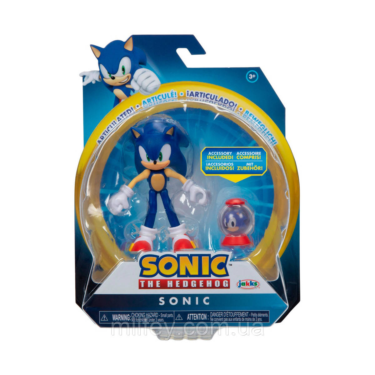 Ігрова фігурка з артикуляцією SONIC THE HEDGEHOG - Модерн Сонік (10 см)