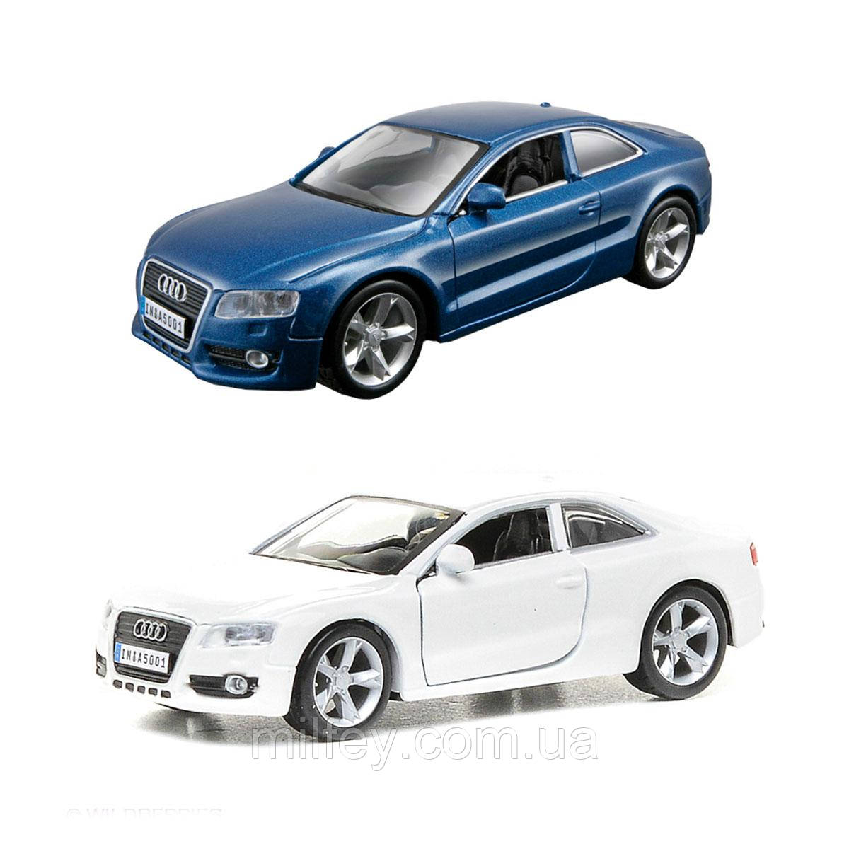 Автомодель — AUDI A5 (асорті синій металік, білий, 1:32), фото 1