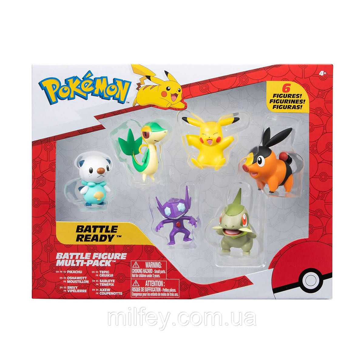 Набір ігрових фігурок Покемон Pokemon W6 (6 фигурок)