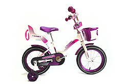 Дитячий велосипед Crosser KIDS BIKE Фіолетовий, 16
